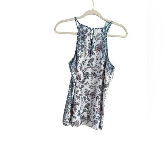 Maurices Blue Sleeveless Halter Blouse Medium NWT - Picture 3 of 9